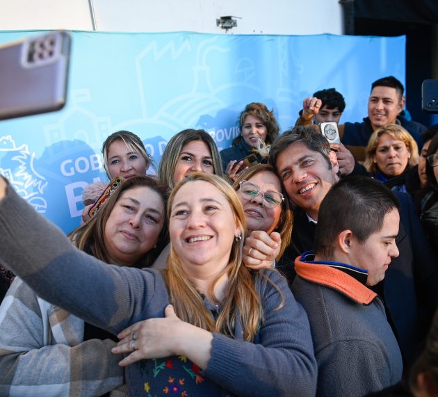Merlo: Kicillof inauguró las obras de ampliación de la Escuela Secundaria N° 50